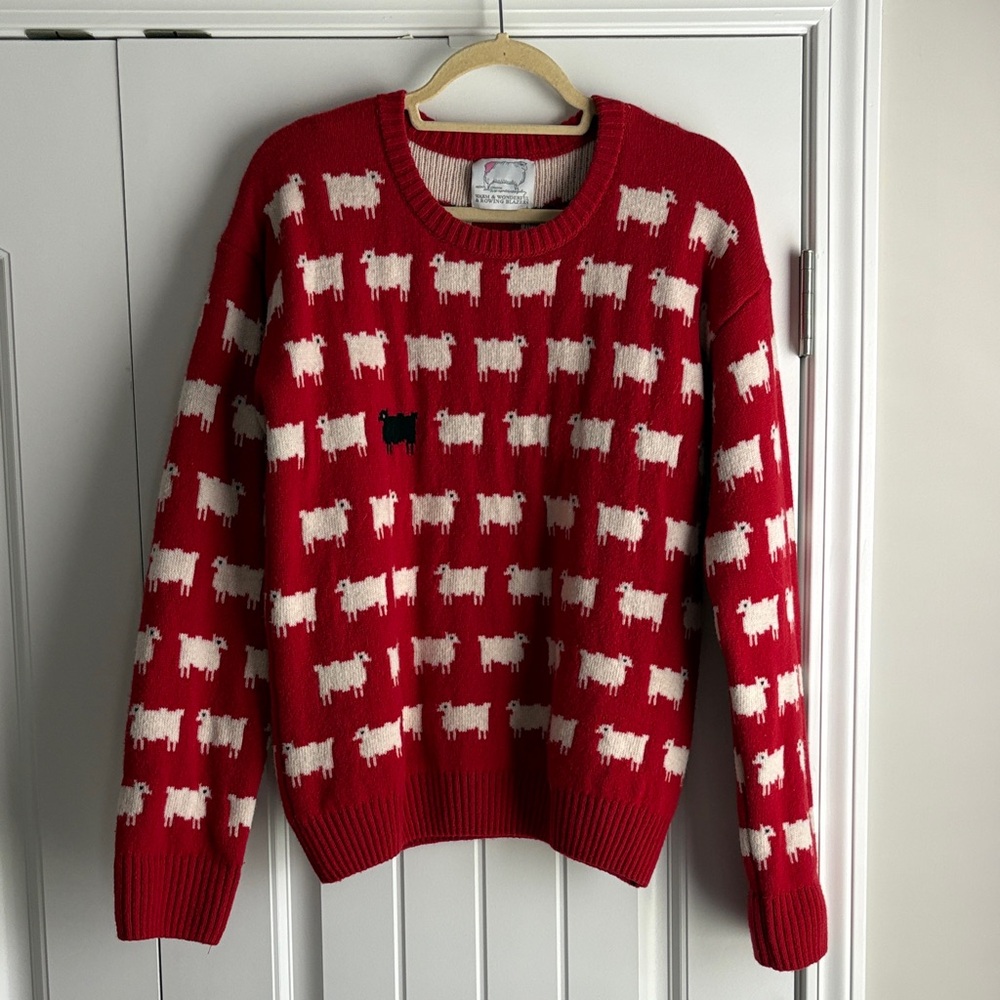 NWOT Rowing Blazers Black Sheep Sweater - Picture 3 of 10